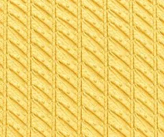Amostra do tecido Bubble na cor Amarelo Bebê