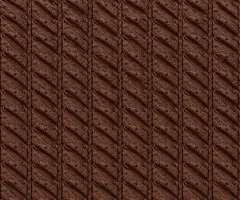 Amostra do tecido Bubble na cor Marrom Chocolate