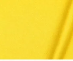 Amostra do tecido Suplex Pesado na cor Amarelo